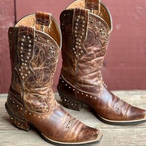 NEW YEARS SALE! Ariat Western Rhinestone Studded Cowboy Boots 7B